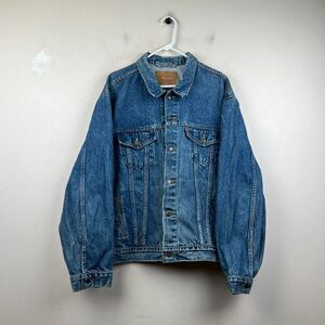 Levi's 70506 - 0216 Blue Denim Jacket Size XL (54)